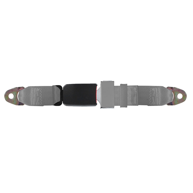 Seat belt buckle clearance end