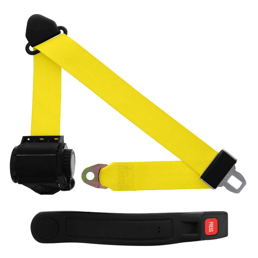 universal 3 point retractable seat belts