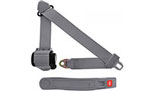 3 Point Retractable Lap & Shoulder Seat Belts